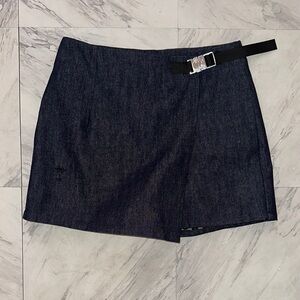 Dior Denim Skort with Belt